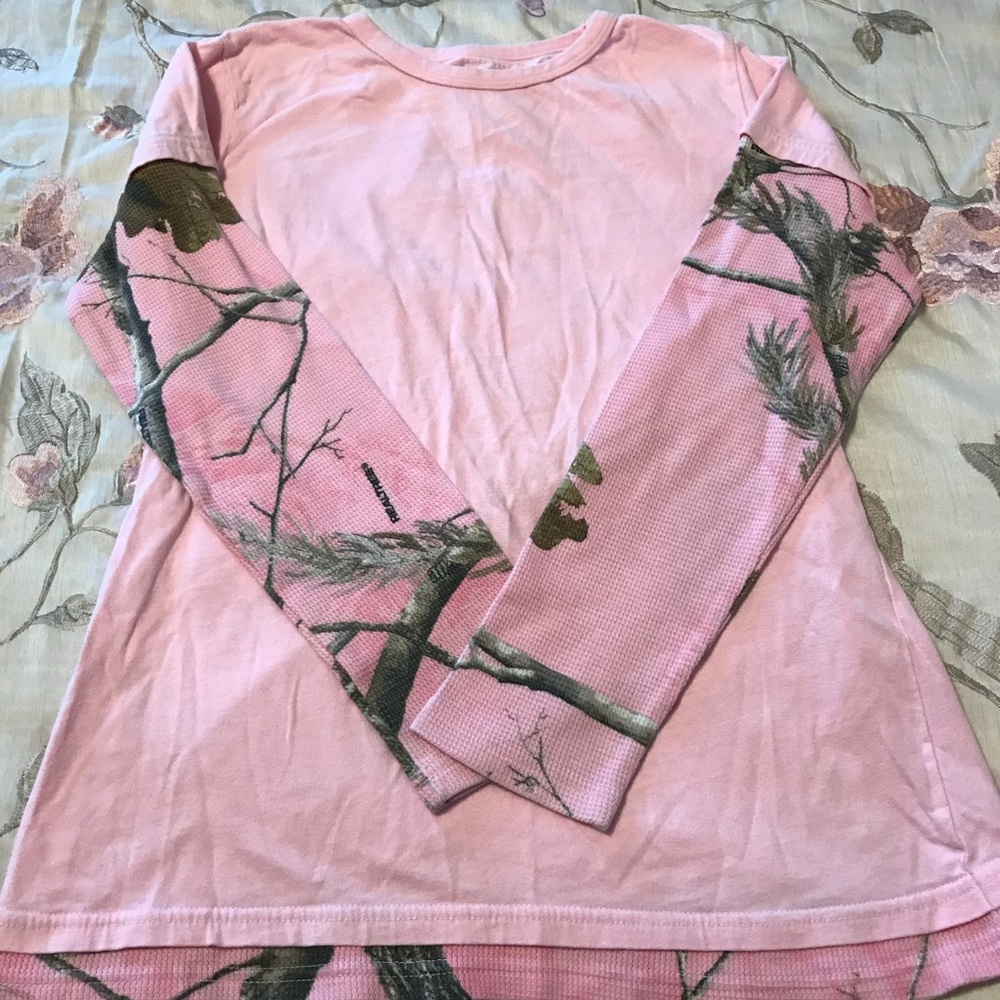 Realtree layered look top